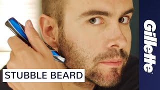 Beard Trimming How to Maintain Scruff and Stubble  Gillette STYLER [upl. by Ibok234]