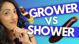 A urologist explains the difference between SHOWERS vs GROWERS [upl. by Anilac426]