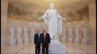 Two Apostles Lead a Virtual Tour of the Rome Italy Temple [upl. by Anivek]