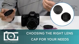 LENS CAP TUTORIAL  Snap On amp Center Pinch Lens Caps for NIKON CANON amp Other DSLR Cameras [upl. by Atikkin]