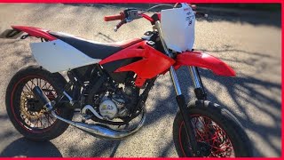 💥TEST BETA RR SUPERMOTARD 50CC [upl. by Nylimaj]