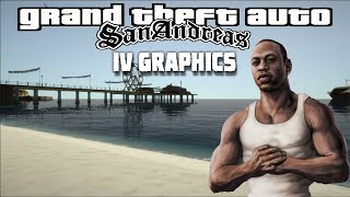 GTA IV Graphic Mod For GTA San Andreas Low End Pc [upl. by Maguire]