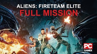 Aliens Fireteam Elite  Full Mission Gameplay [upl. by Ocer]