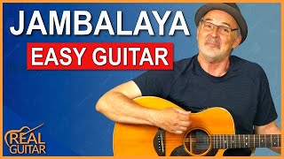 How To Play Jambalaya On Acoustic Guitar [upl. by Ayoted687]