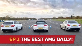 Two C63S vs C43 Battle for the best daily AMG  RBR Episode 1 [upl. by Whiting]