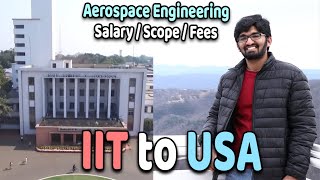 MS in Aerospace Engineering IIT To USA Journey Scope Salary Fees [upl. by Ryter363]