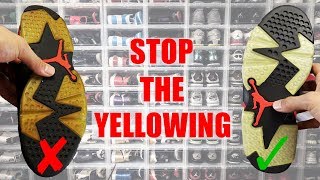 STOP Yellowing And Preserve Sneakers [upl. by Azilef]