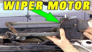 How To Replace a Windshield Wiper Motor [upl. by Geoffrey]