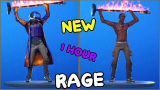 FORTNITE RAGE EMOTE 1 HOUR [upl. by Burkhard443]