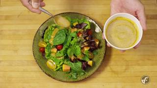 Local Papaya Seed Dressing Recipe Quick Version [upl. by Sucramd]