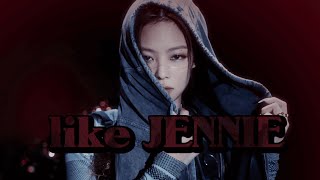 JENNIE  like JENNIE Official Lyric Video [upl. by Joacima864]