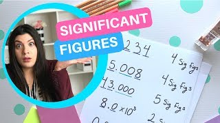 Significant Figures Step by Step  How to Pass Chemistry [upl. by Nagey]