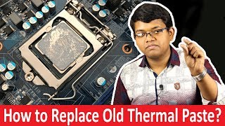 How to Replace Old Thermal Paste Step By Step Procedure [upl. by Jahdal]