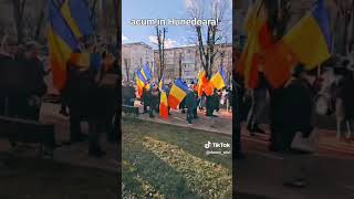 PROTEST acum in HUNEDOARA [upl. by Ardnalak]