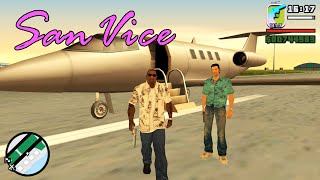 GTA San Vice  CJ meets Tommy Rollin Rockets Mission  Part 1 [upl. by Tiana]