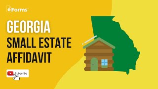 Georgia Small Estate Affidavit  EXPLAINED [upl. by Oriaj398]