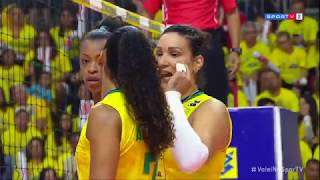 Amistoso Internacional de Vôlei Feminino 2019  Brasil x Argentina  Jogo 1 [upl. by Sanbo]