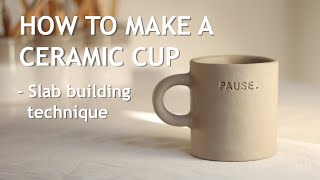 How to make a CUP slab building technique [upl. by Airekat]