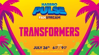 Transformers SDCC 2024 Brand Panel Fanstream  Hasbro Pulse [upl. by Ranite]