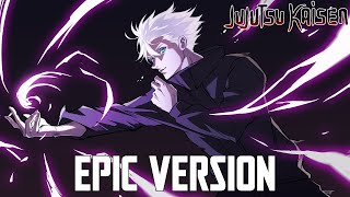 Jujutsu Kaisen Gojo Satoru Hollow Purple Theme  EPIC VERSION Besto Quality Remix [upl. by Sidra929]