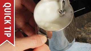 How to AutoFroth Milk for Lattes [upl. by Orly]