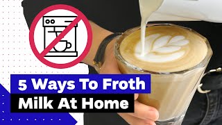 How To Froth Milk At Home Best Milk Frothers Review [upl. by Foscalina]