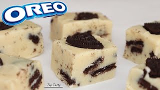 Only 3 Ingredients Oreo Fudge Recipe  Top Tasty Recipes [upl. by Ariamat]