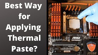 How to Apply Thermal Paste to a CPU [upl. by Atter]