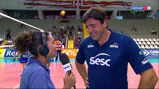 Superliga Masculina de Vôlei 2019  2020  Sesc RJ x Vôlei Renata [upl. by Ennayar]