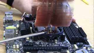 How to Remove amp Apply Thermalpaste on a CPU [upl. by Anelrad333]