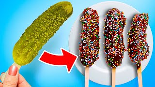 Hungry For Pranks  Cool DIY Food Pranks by 123 GO [upl. by Amice135]