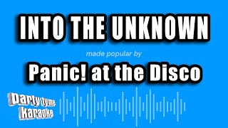 Panic at the Disco  Into The Unknown Karaoke Version [upl. by Oivalf]