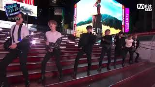 Make it right  BTS 방탄소년단 verTime Square live [upl. by Notsuj]