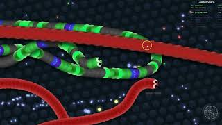 someone ACTUALLY circled the entire slitherio map [upl. by Philoo517]