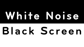 White Noise Black Screen  Sleep Study Focus  10 Hours [upl. by Aelam]