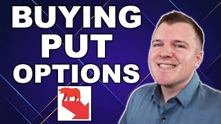 Buying Put Options Explained  How to Trade Options [upl. by Ailehc]