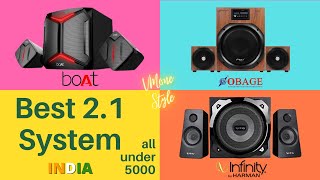 Infinity Hardrock 210 vs Obage 303 vs Boat Blitz ⚡ Best 21 Home Theater System Under 5000 [upl. by Guillaume202]