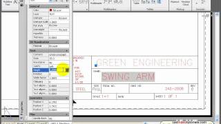 AutoCAD Tutorial  Editing Text [upl. by Holden512]