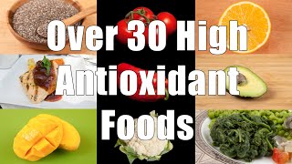 Over 30 High Antioxidant Foods 700 Calorie Meals DiTuro Productions LLC [upl. by Ytsirk]