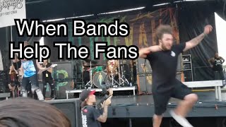 When Bands Help The Fans [upl. by Zednanref653]