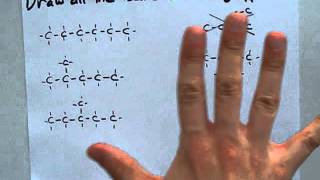 Draw the Isomers of hexane C6H14 [upl. by Anadal885]