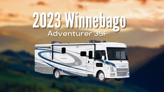 2023 Winnebago Adventurer 35F [upl. by Ynnol334]