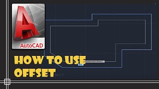 Autocad 2020  How to use Offset 4 examples in 4 minutes [upl. by Sherye806]