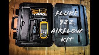 Must Have Airflow Tool HVAC Tech  Fluke 922 Airflow Meter Kit Review [upl. by Deana]