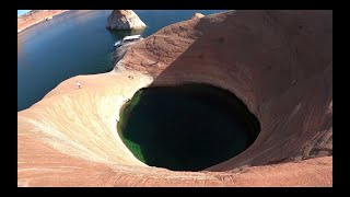 81 ft Cliff Jump at the Toilet Bowl Lake Powell UtahArizona GoPro Part 1 [upl. by Accalia]