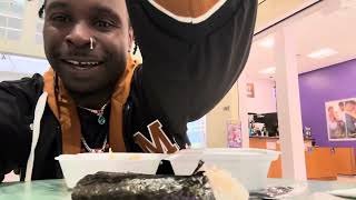 Snow crab onigiri Mukbang [upl. by Kloster]