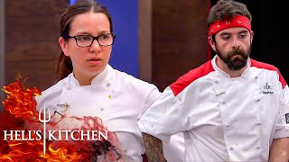 Both Kitchens Get Yelled At BEFORE Service  Hells Kitchen [upl. by Emyle]