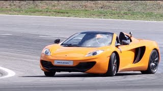 McLaren MP412C Spider First Drive  CHRIS HARRIS ON CARS [upl. by Revell]