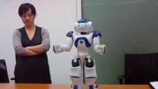 NAO demonstration 1 [upl. by Koslo]