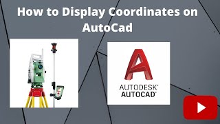 How to Display Coordinates on AutoCad [upl. by Oler]